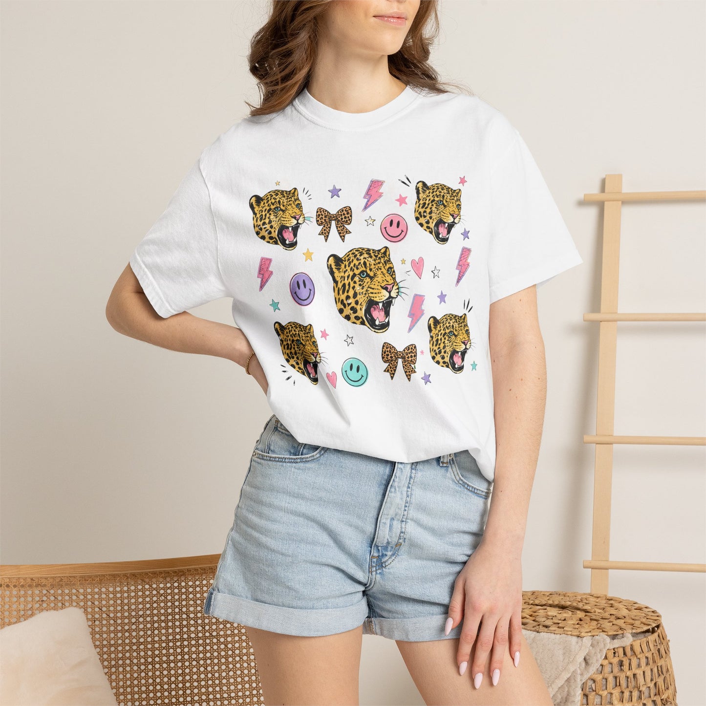 Retro Cheetah Tee