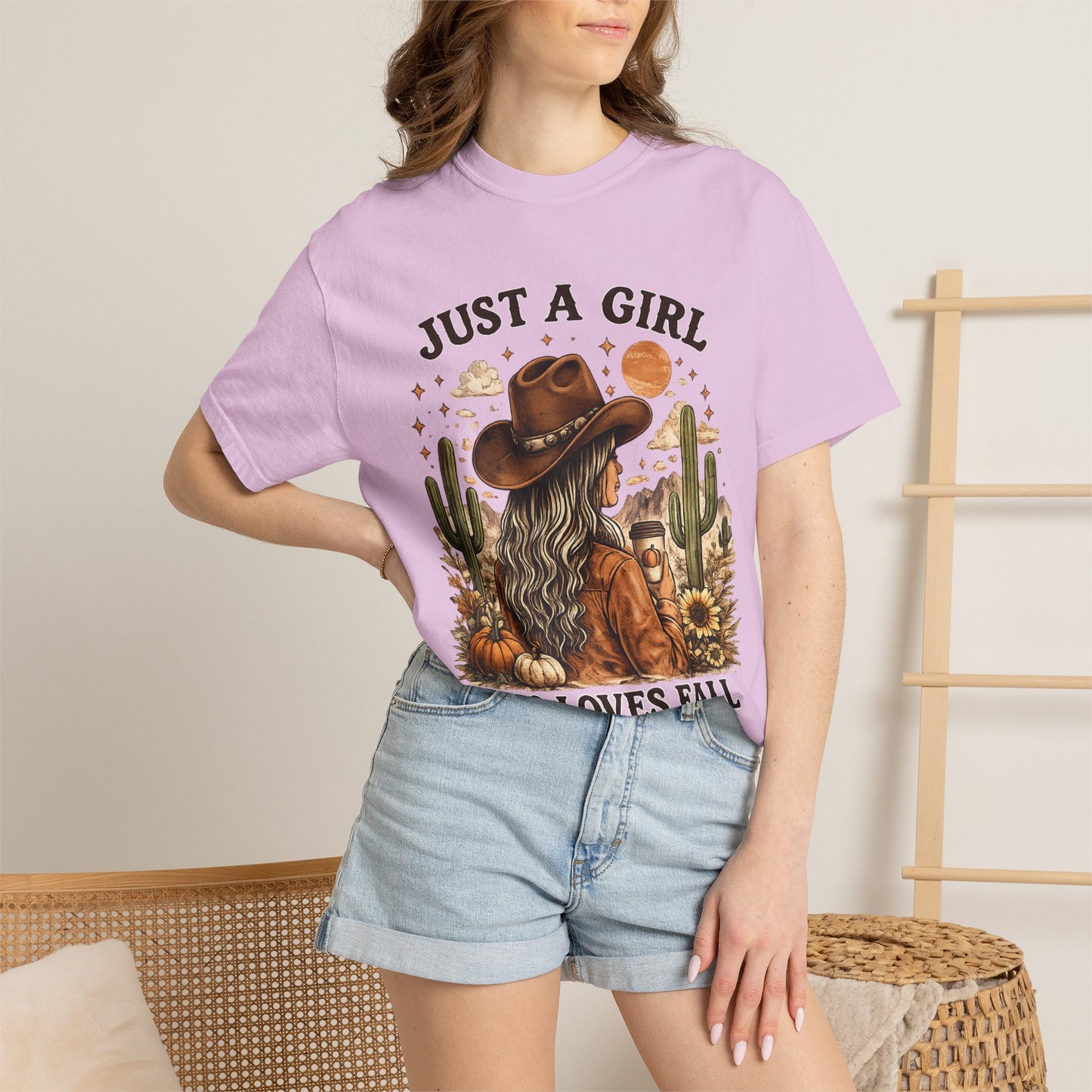 Just A Girl Who Loves Fall Tee
