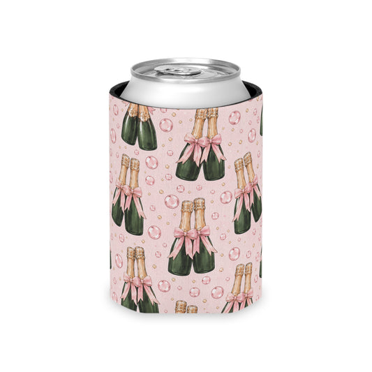 Champagne Bubbles Can Cooler