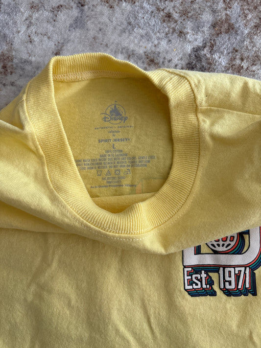 Disney World Est. 1971 Spirit Jersey Style Long Sleeve | Large