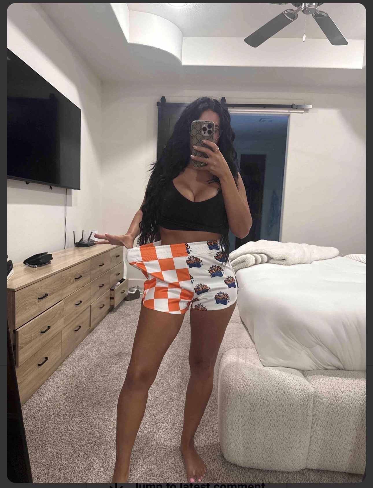 Custom Checkered Shorts- PRE ORDER