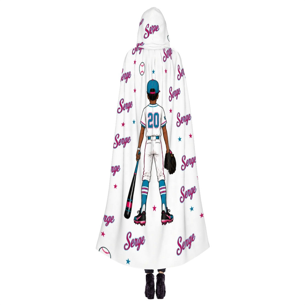 Serge Hoodie Blanket