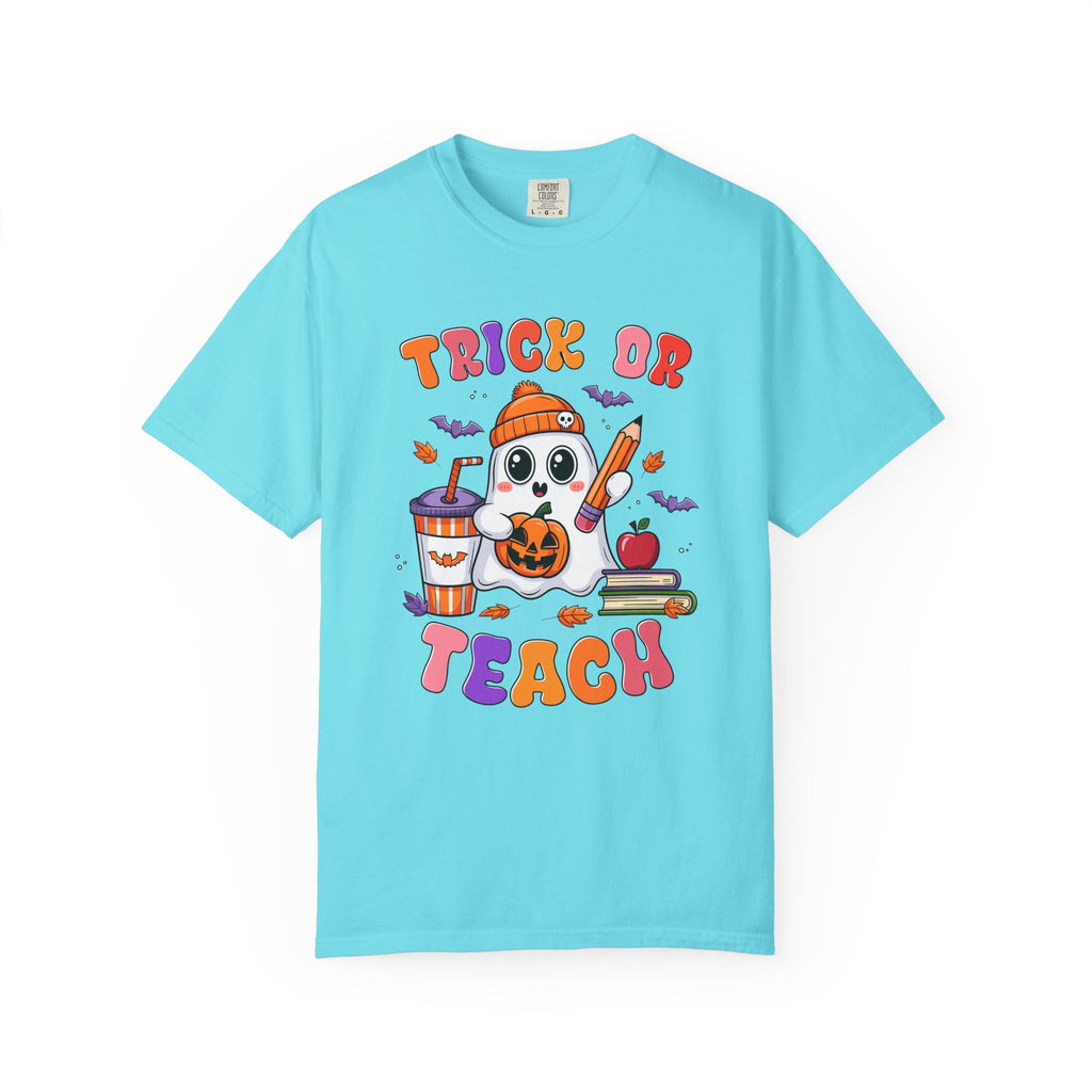Trick or Teach Halloween Teacher Tee