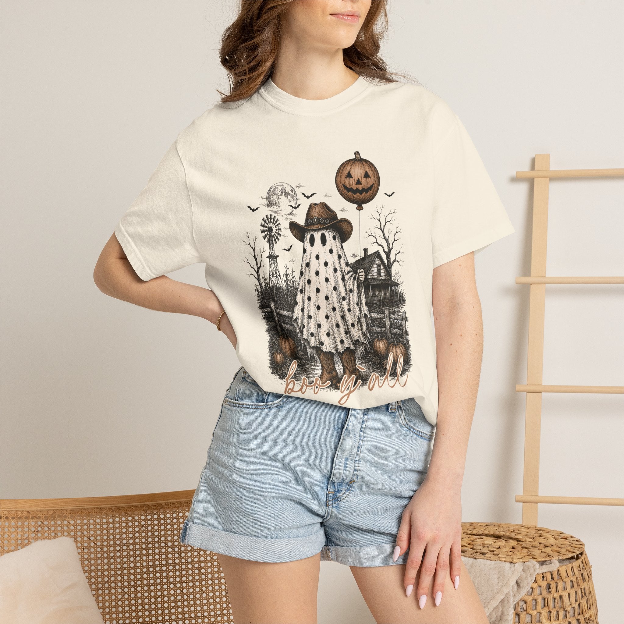 'Boo y'all' Pumpkin Patch Graphic Tee