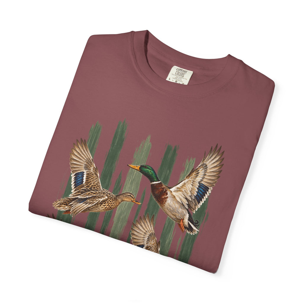Duck stripped t-shirt
