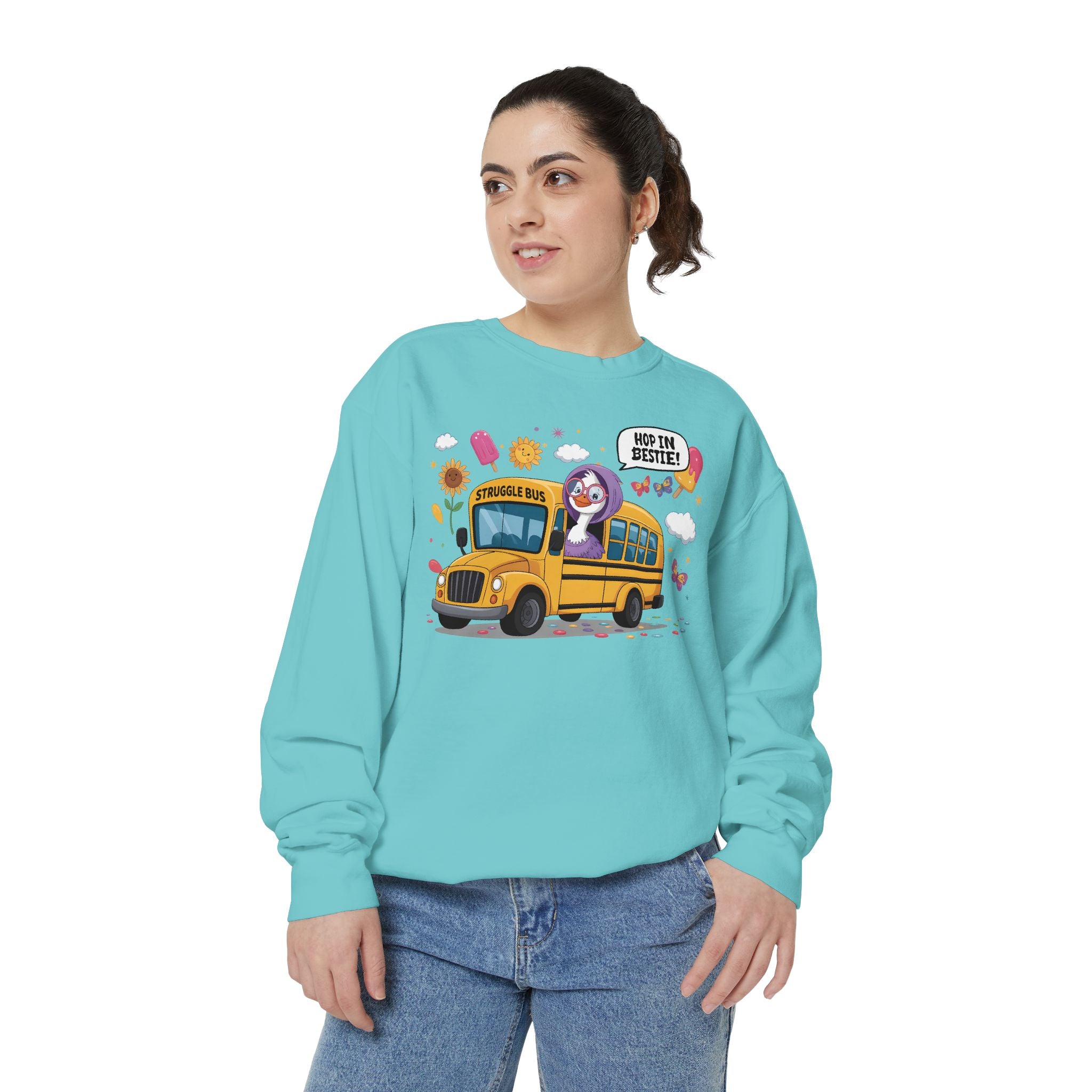 School Bus Crewneck