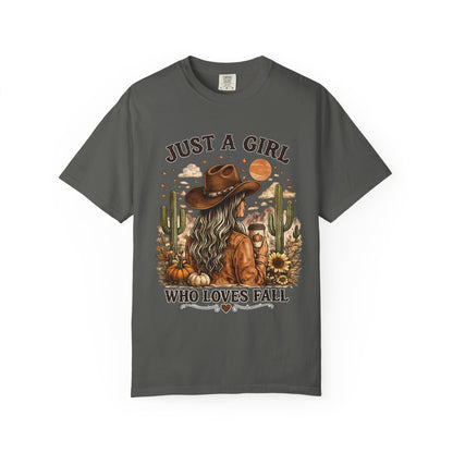 Just A Girl Who Loves Fall Tee