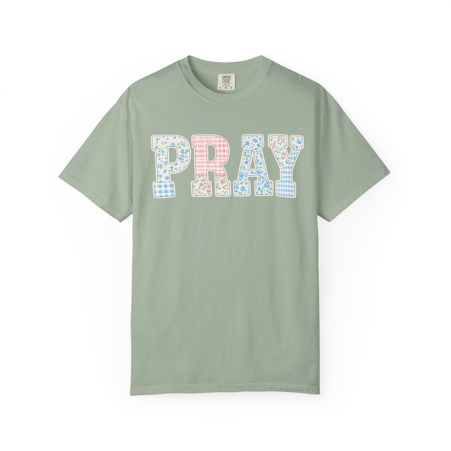 Pray Patchwork Tee