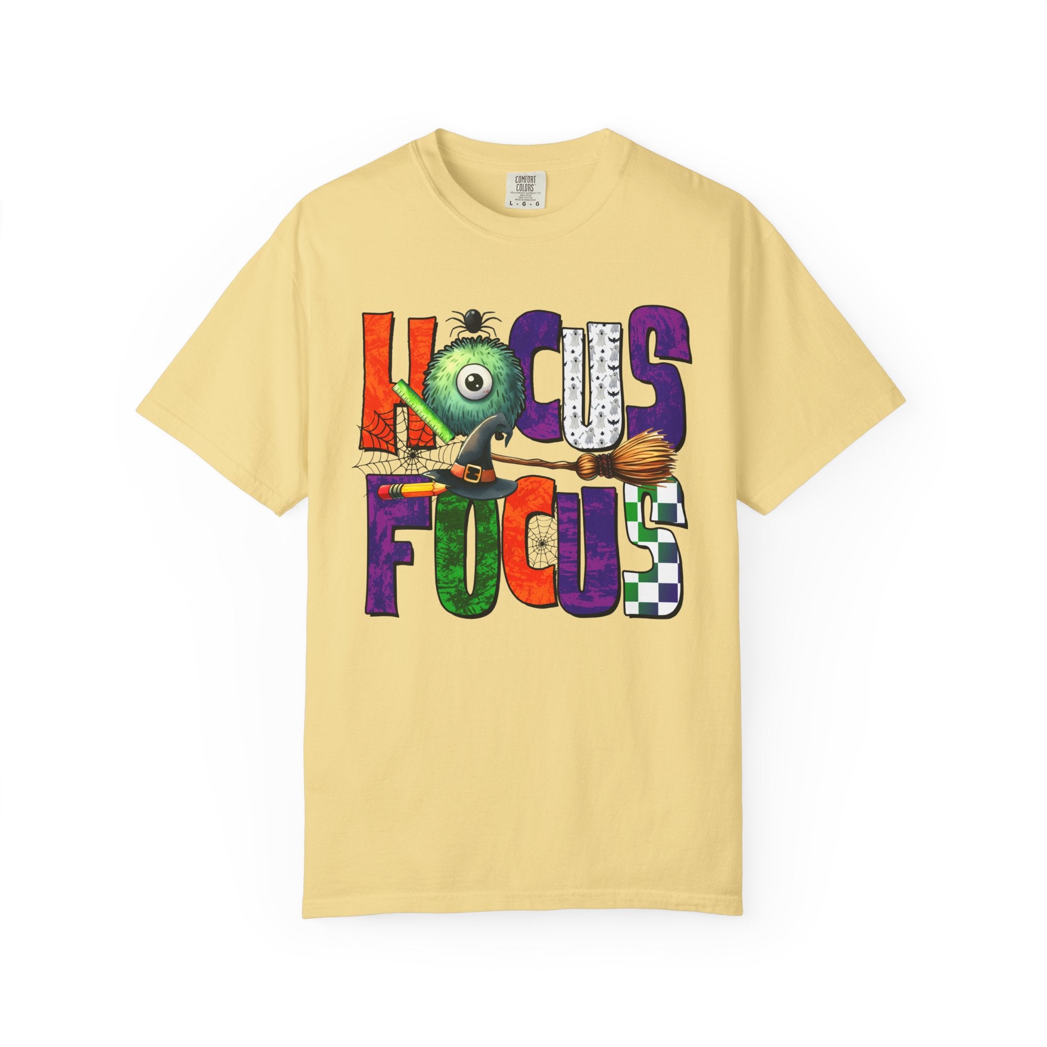 Kids' 'Hocus Focus' Halloween T-Shirt — Playful Monster Magic Tee