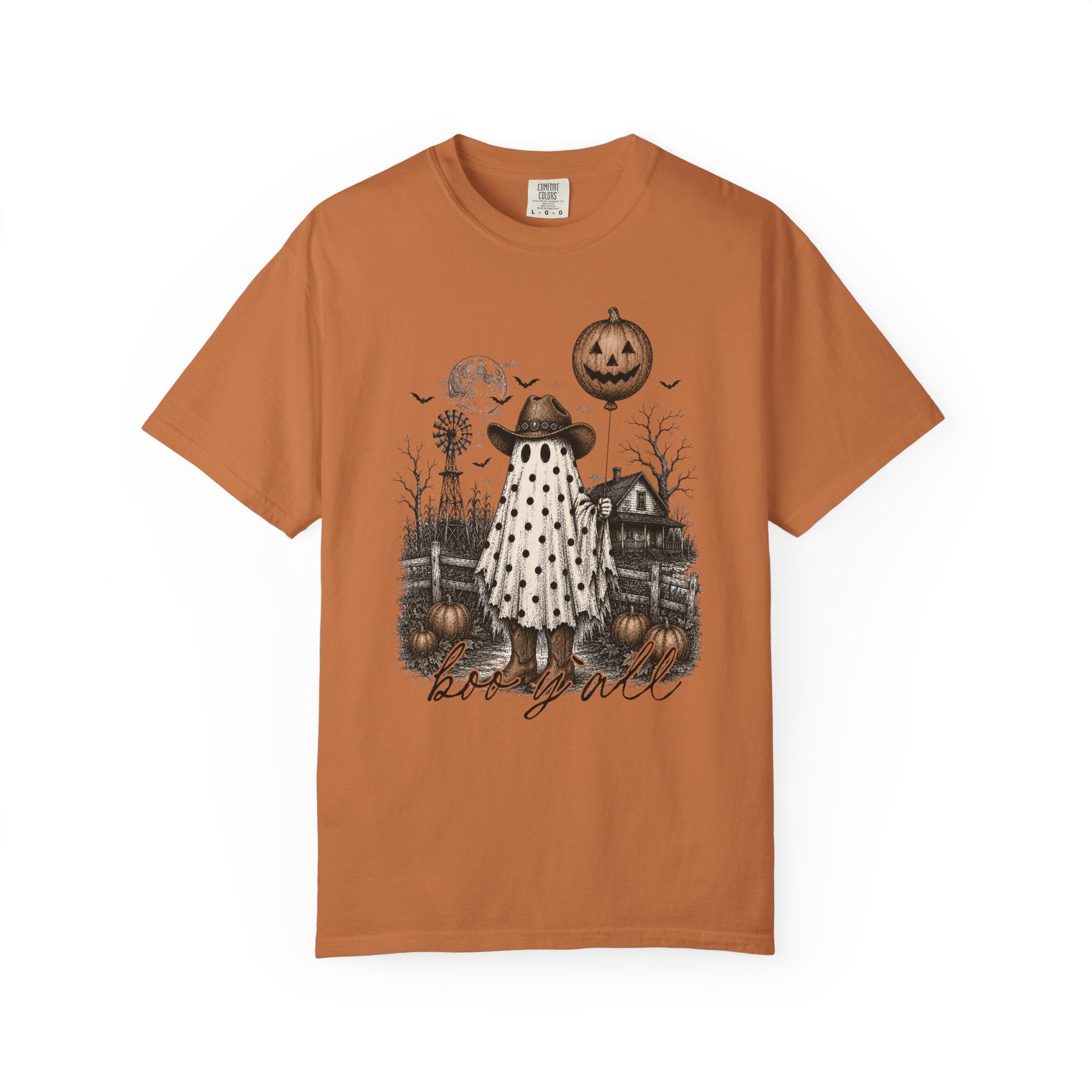 'Boo y'all' Pumpkin Patch Graphic Tee