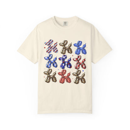 Firecracker Balloon Dog Graphic Tee