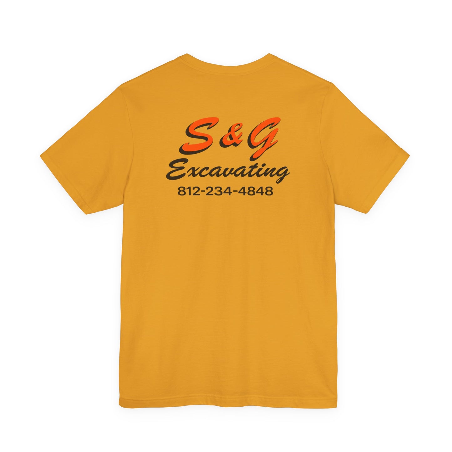 S& G Excavating Short Sleeve Tee