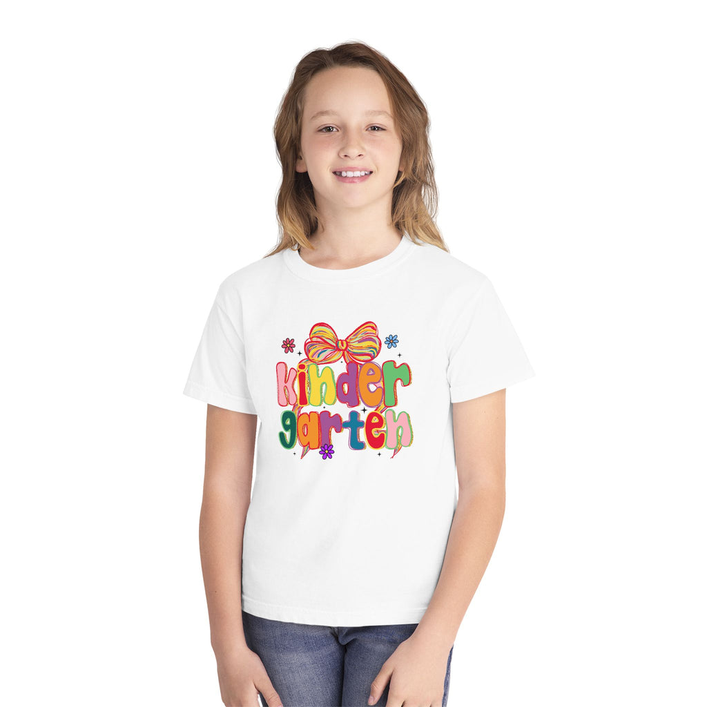 Kindergarten Bow Youth Tee