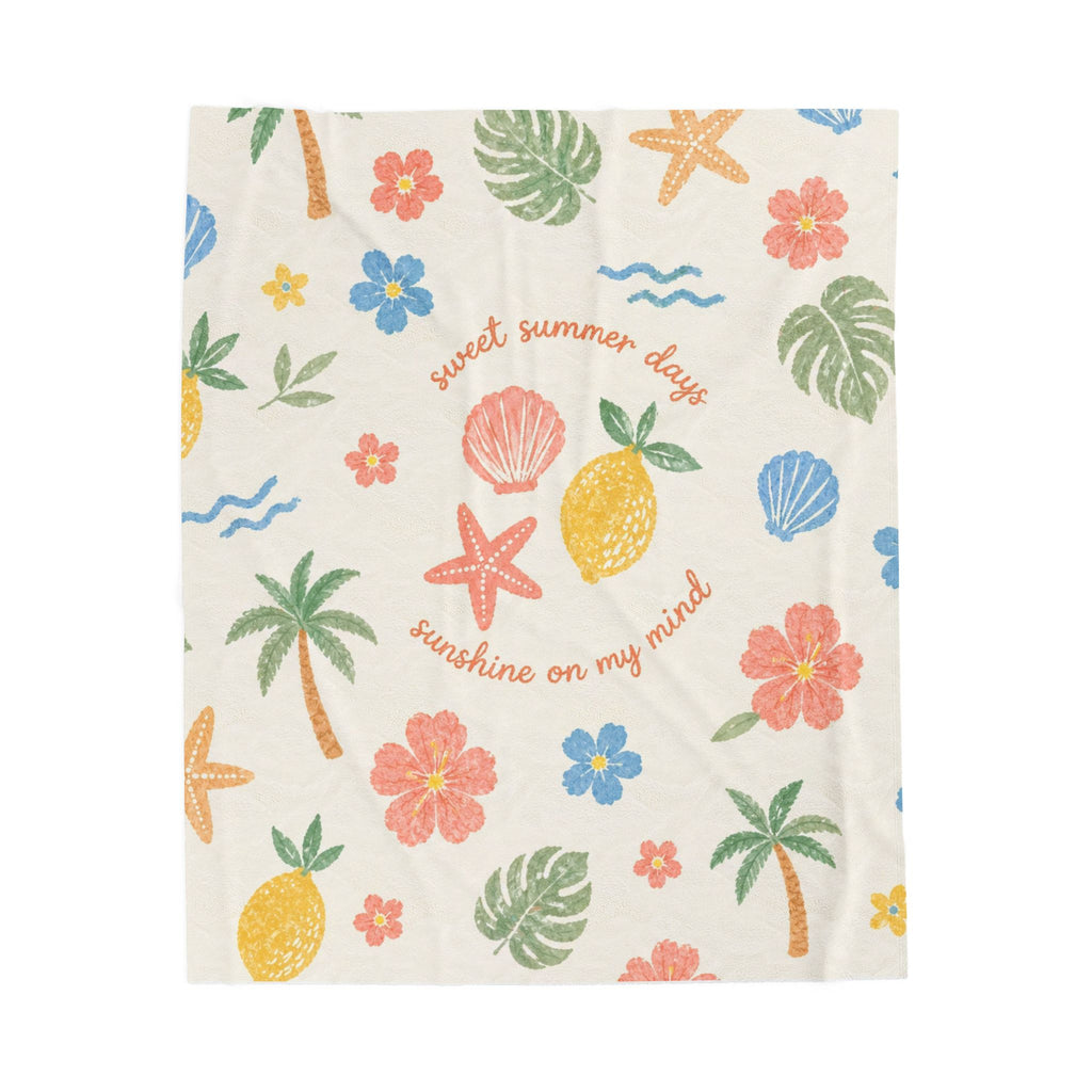 Sweet Summer Days Cozy Blanket- Your Sunny Season Essential