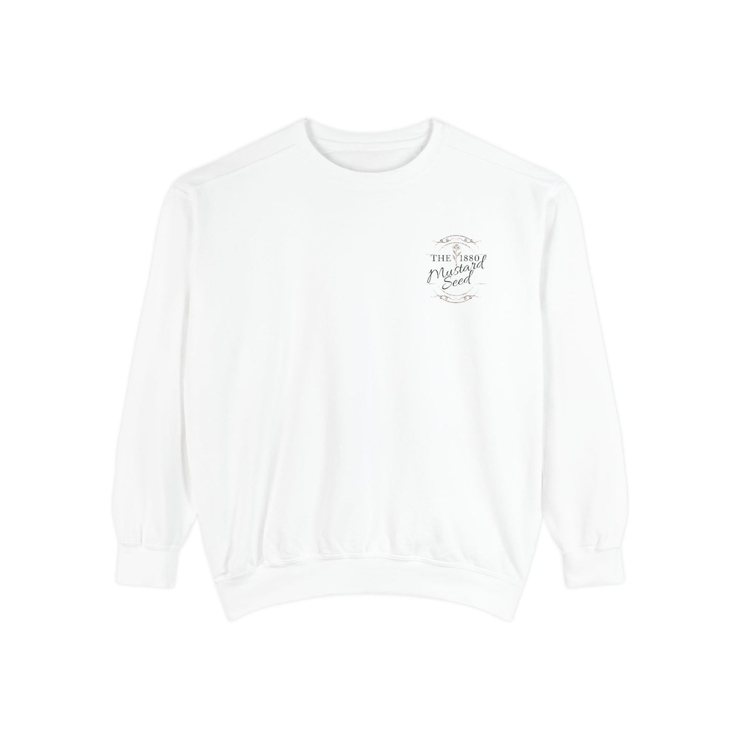 Mustard Seed Crewneck Mockup