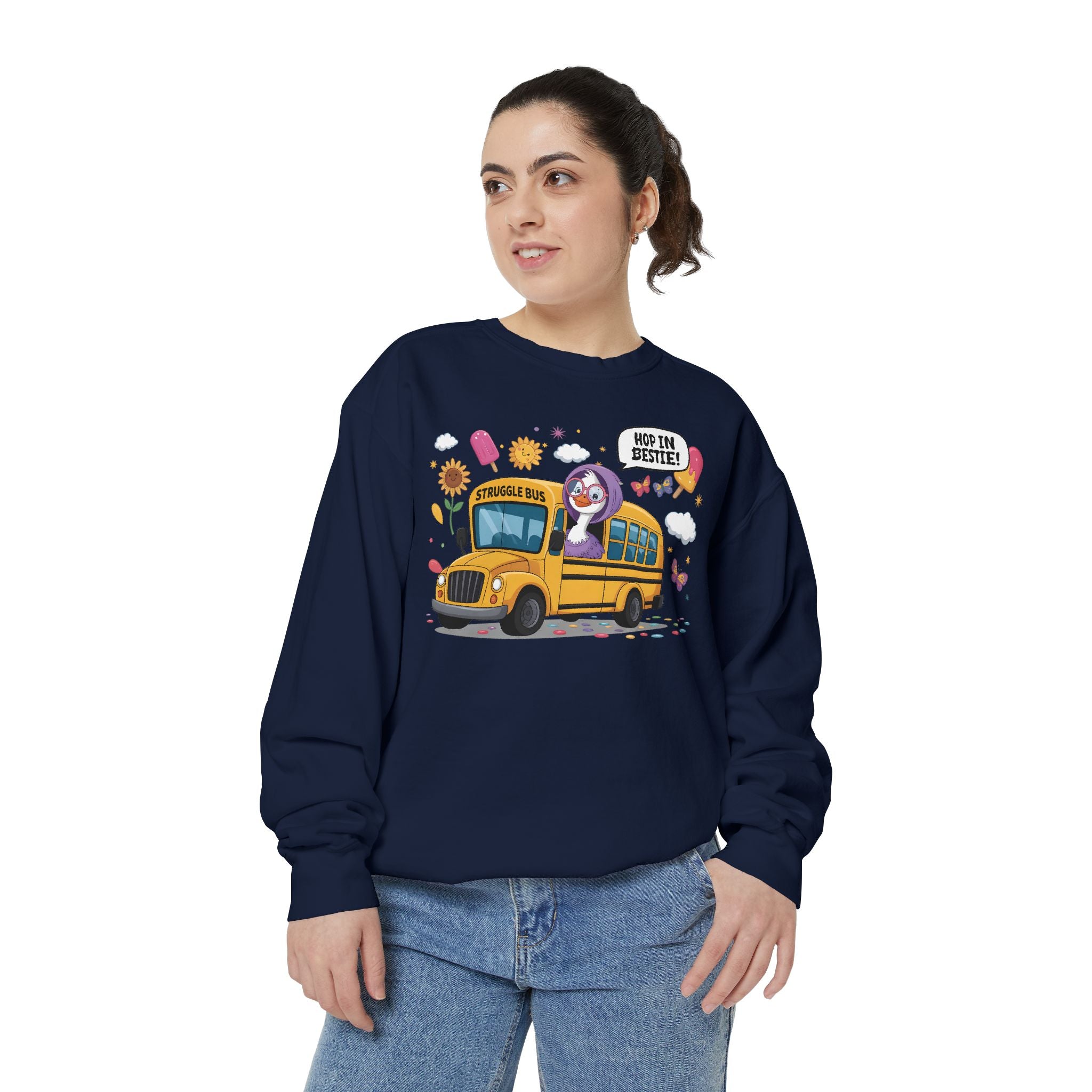 School Bus Crewneck