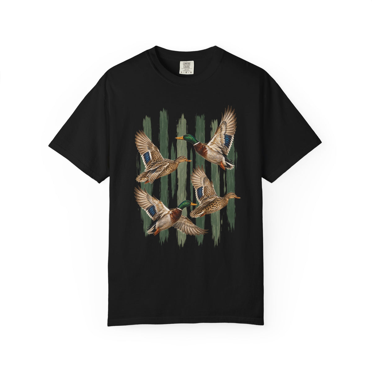 Duck stripped t-shirt