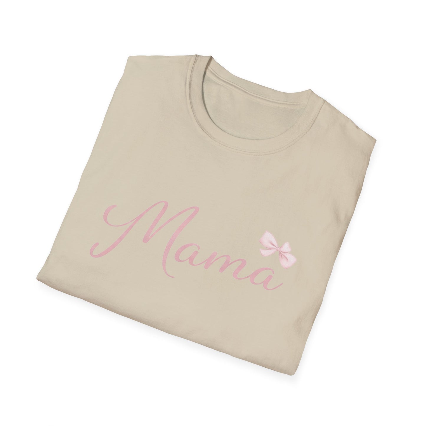 MAMA T-Shirt | pink calligraphy, motherhood tee | Matching MINI Tee