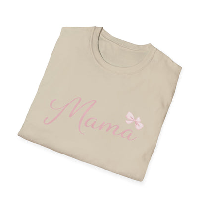 MAMA T-Shirt | pink calligraphy, motherhood tee | Matching MINI Tee