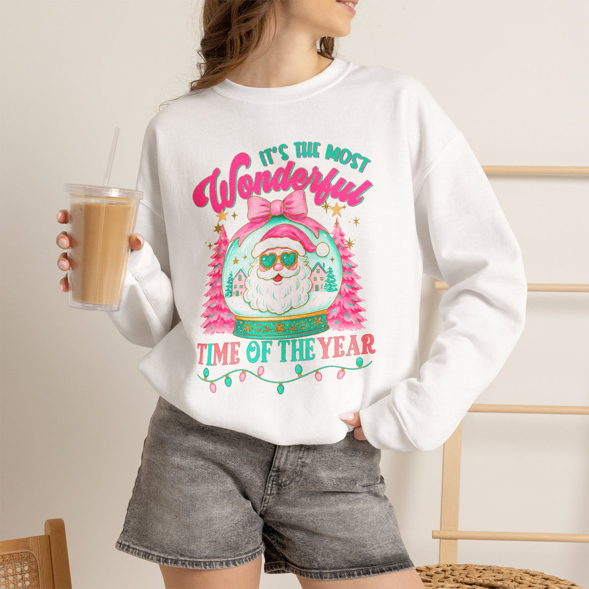 It’s the Most Wonderful Time of the Year Christmas Crewneck Sweatshirt