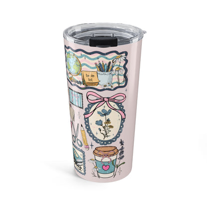 Teacher Life 20oz Tumbler Customizable Name