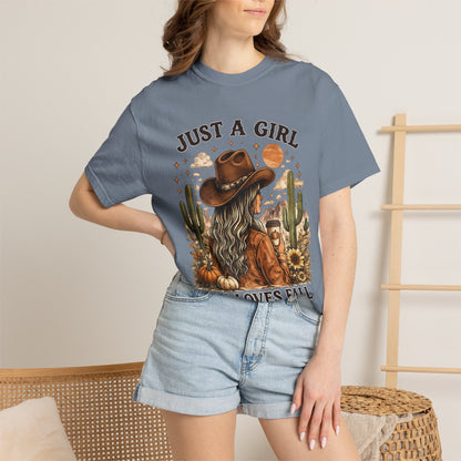 Just A Girl Who Loves Fall Tee