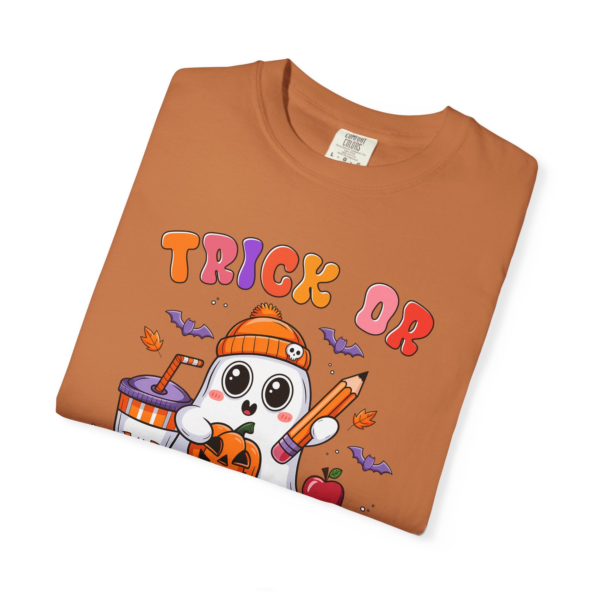 Trick or Teach Halloween Teacher Tee