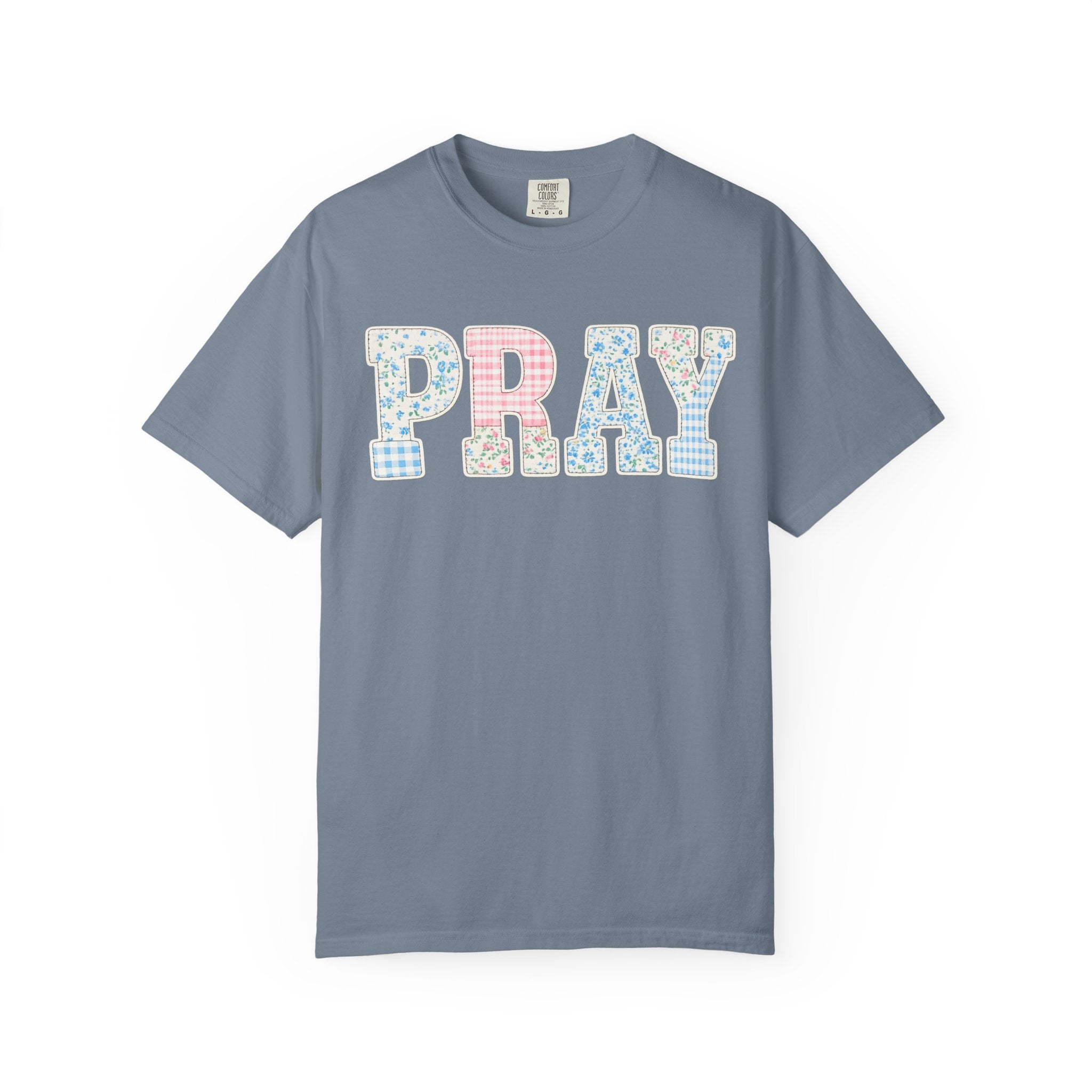 Pray Patchwork Tee