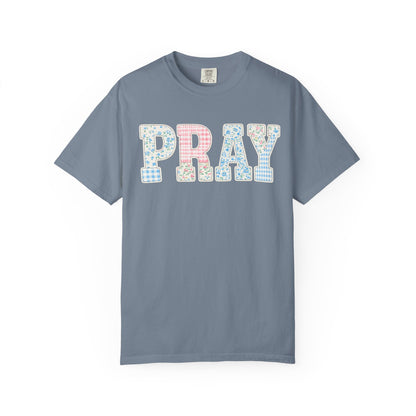Pray Patchwork Tee