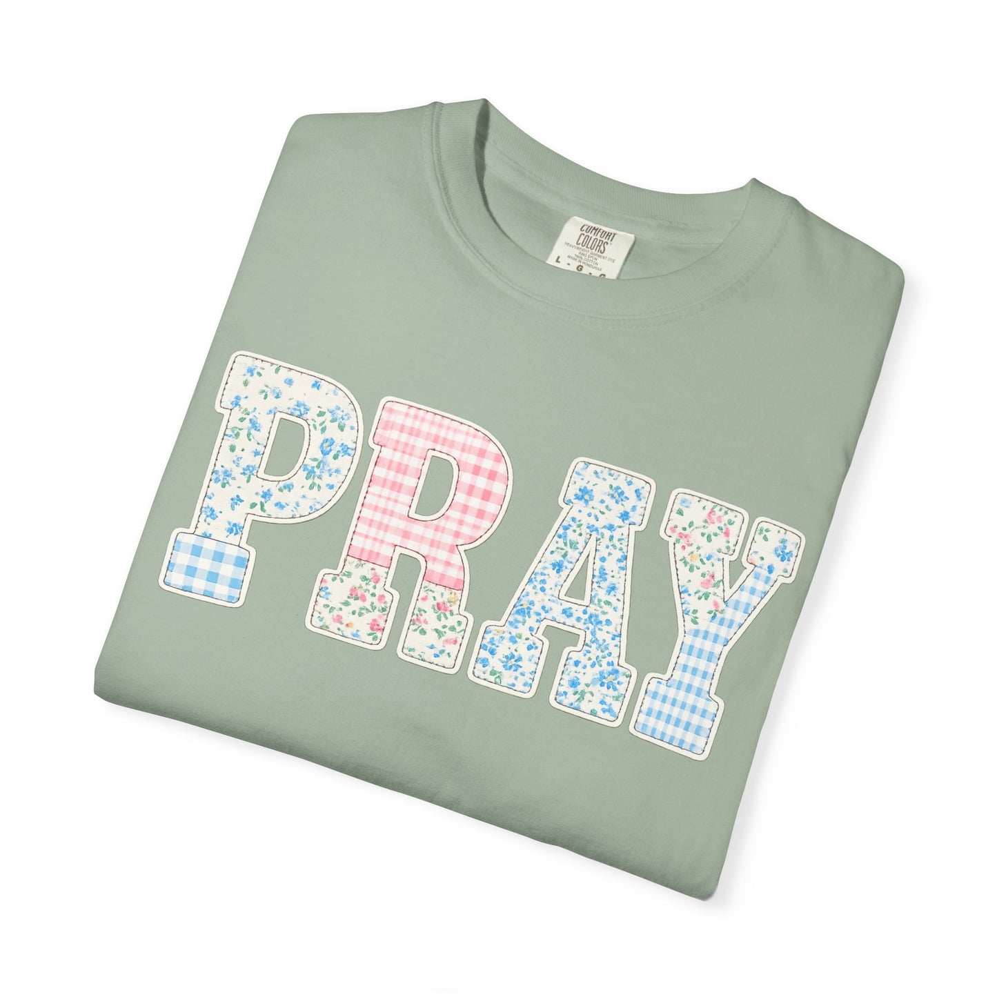 Pray Patchwork Tee