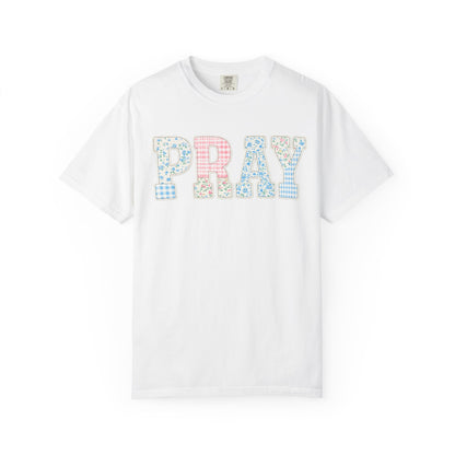 Pray Patchwork Tee