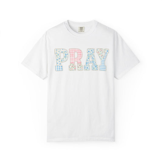 Pray Patchwork Tee