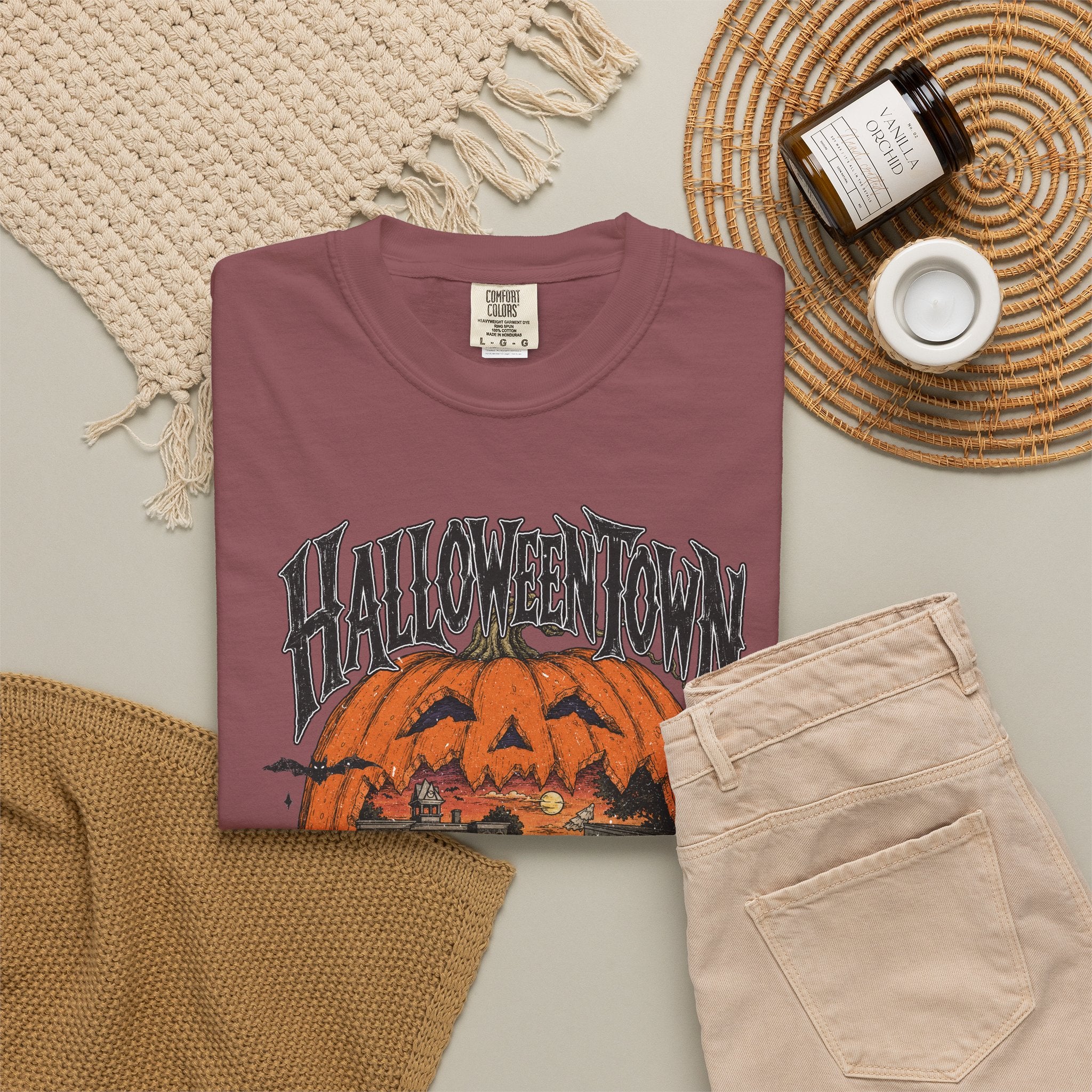 Halloween town Pumpkin Graphic Tee