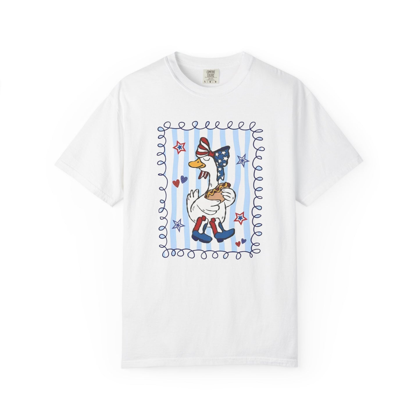 Red White & Goose Graphic Tee
