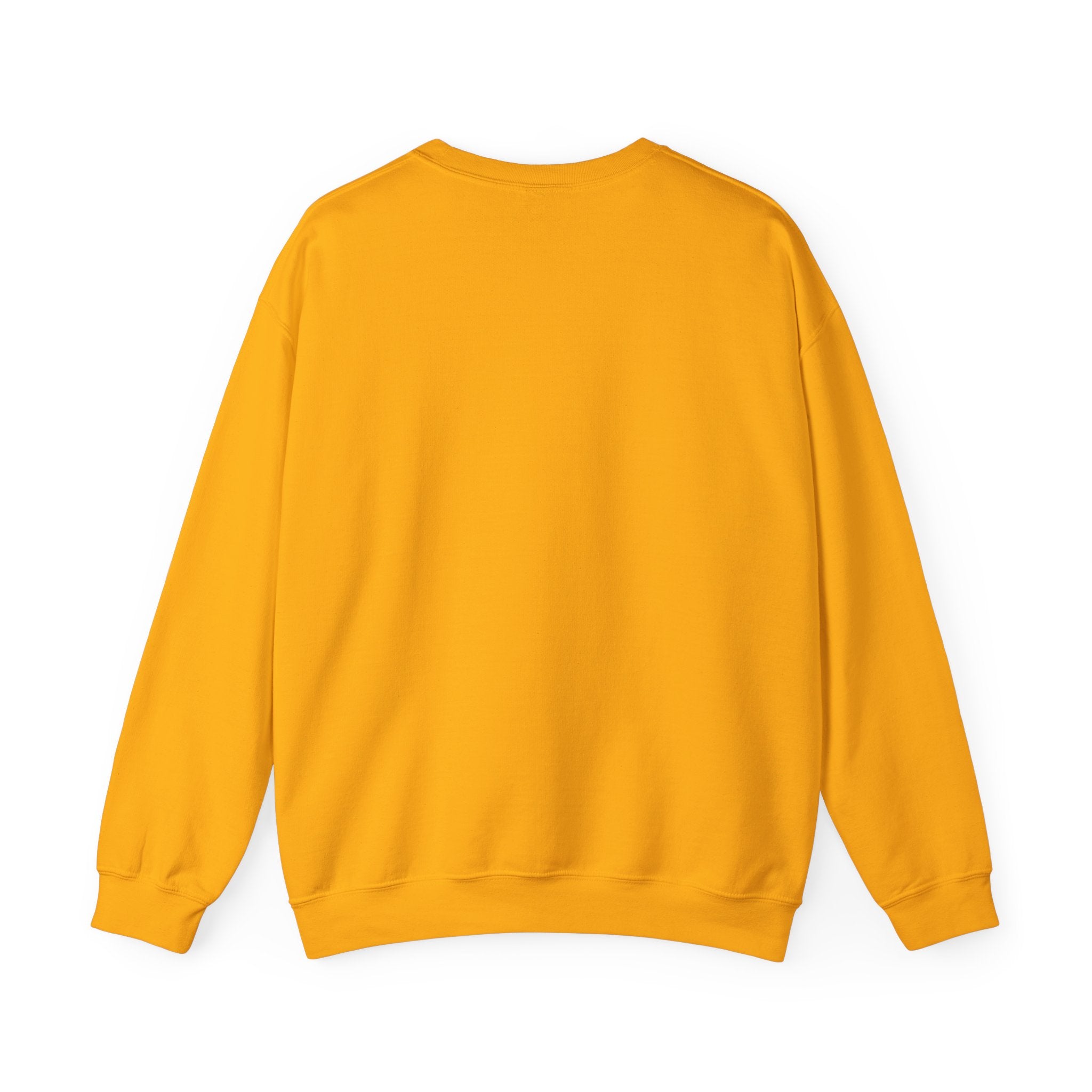 Halloween Ribbon Icons Sweatshirt — Pumpkin, Bows & Spooky Coffee Graphic