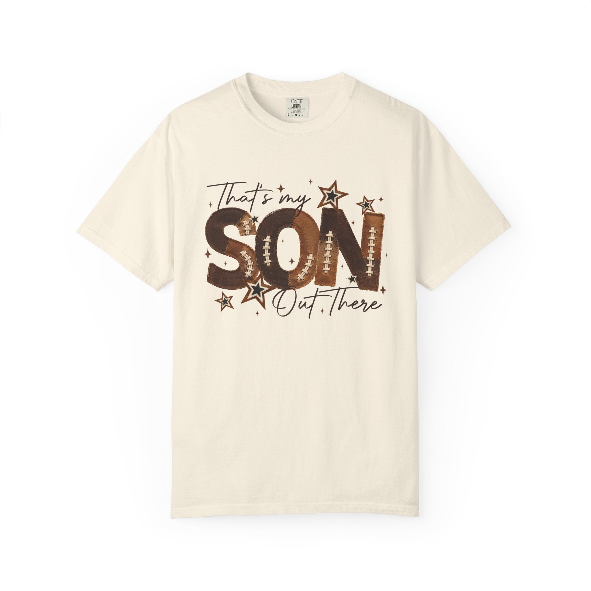 That’s My Son Football T-Shirt — Personalized Jersey Number Tee