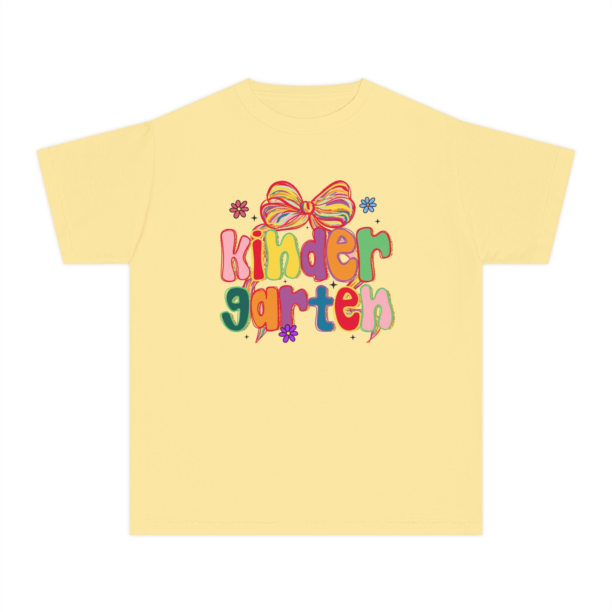 Kindergarten Bow Youth Tee