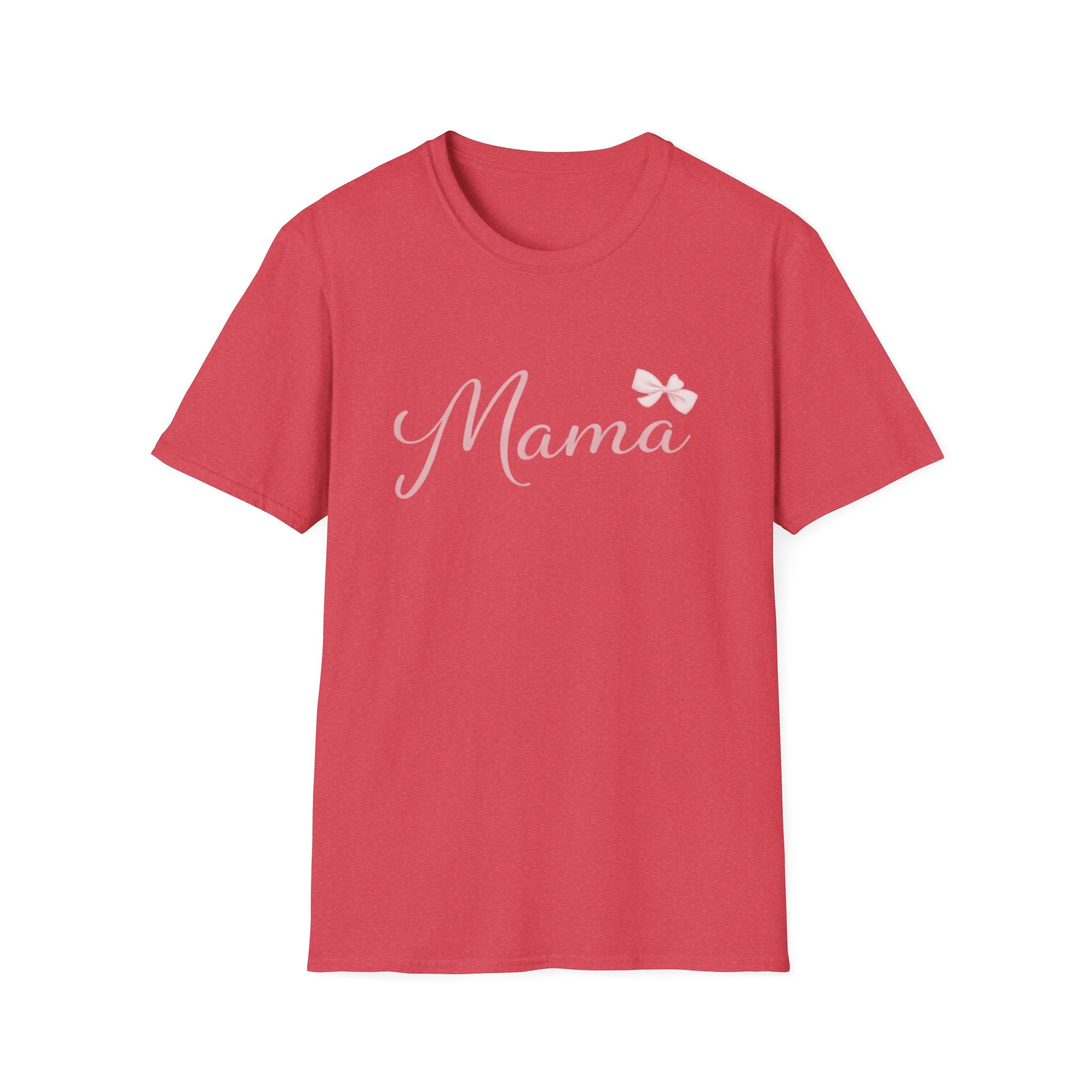 MAMA T-Shirt | pink calligraphy, motherhood tee | Matching MINI Tee