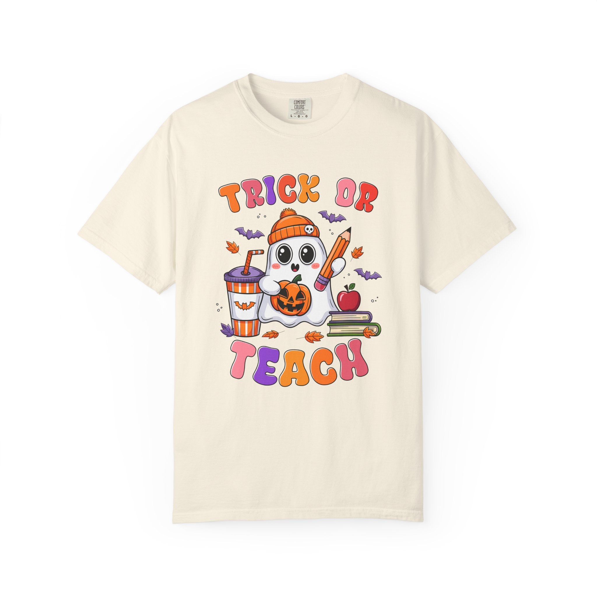 Trick or Teach Halloween Teacher Tee