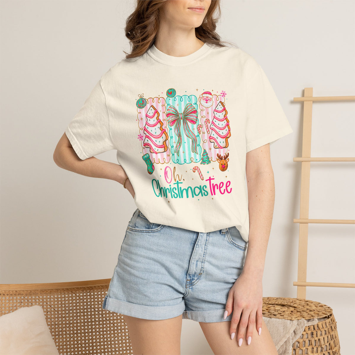 Christmas Tree Candy Cane T-Shirt