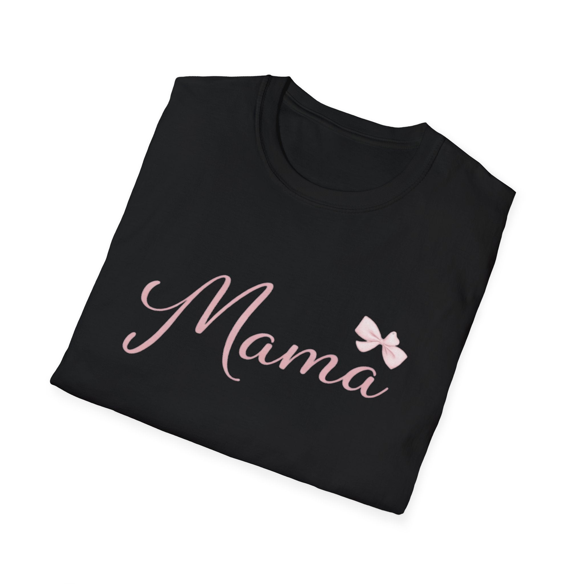MAMA T-Shirt | pink calligraphy, motherhood tee | Matching MINI Tee