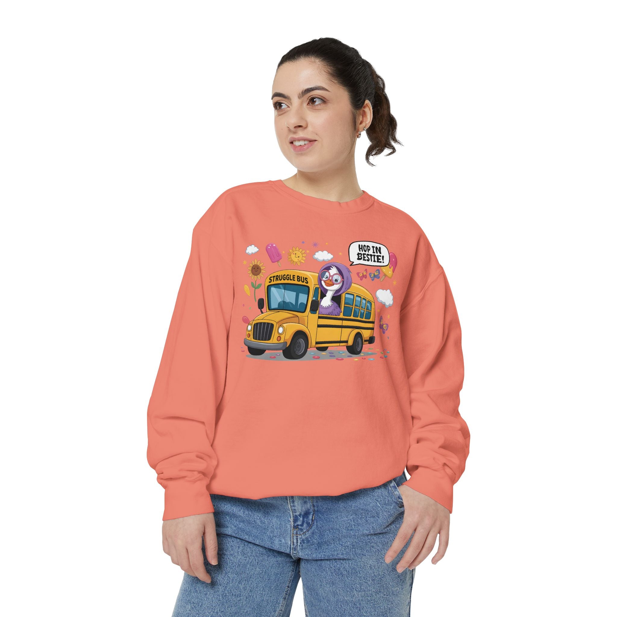 School Bus Crewneck