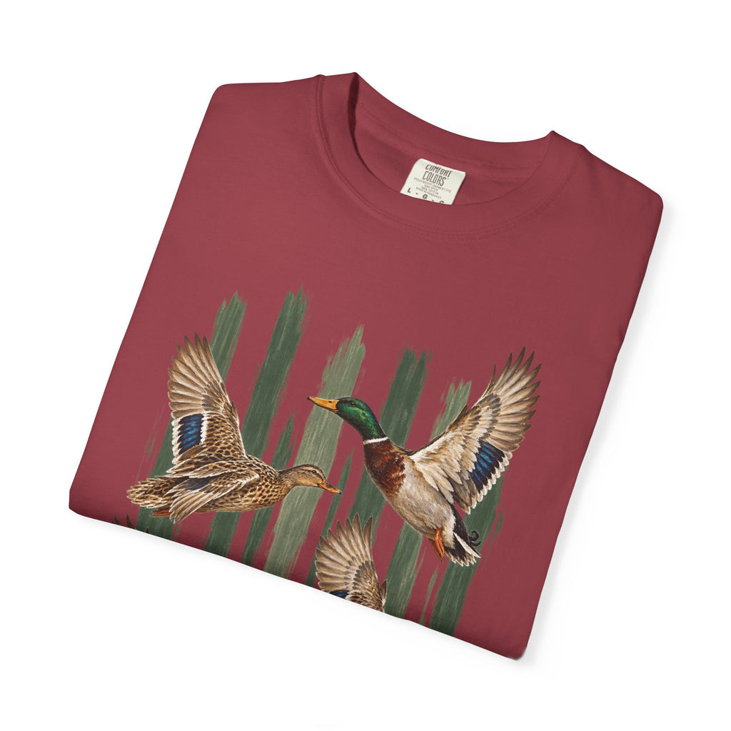 Duck stripped t-shirt