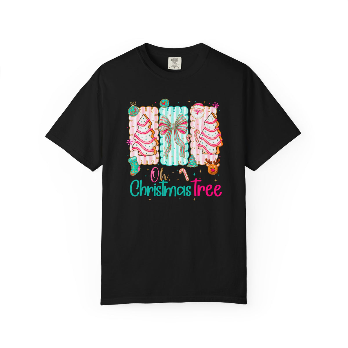 Christmas Tree Candy Cane T-Shirt