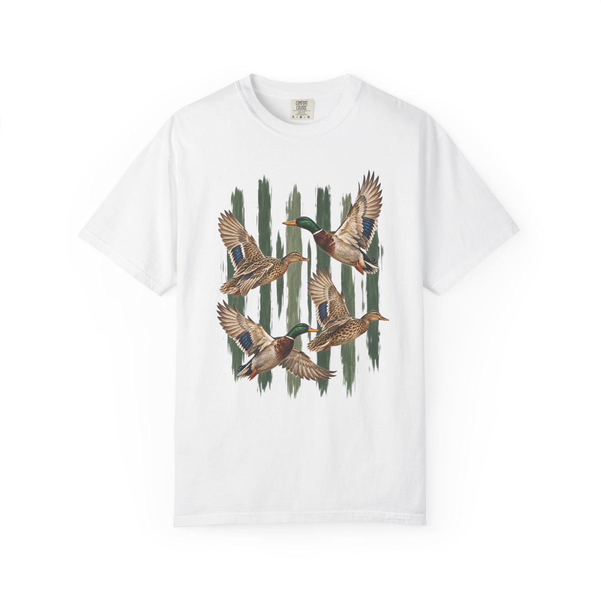 Duck stripped t-shirt