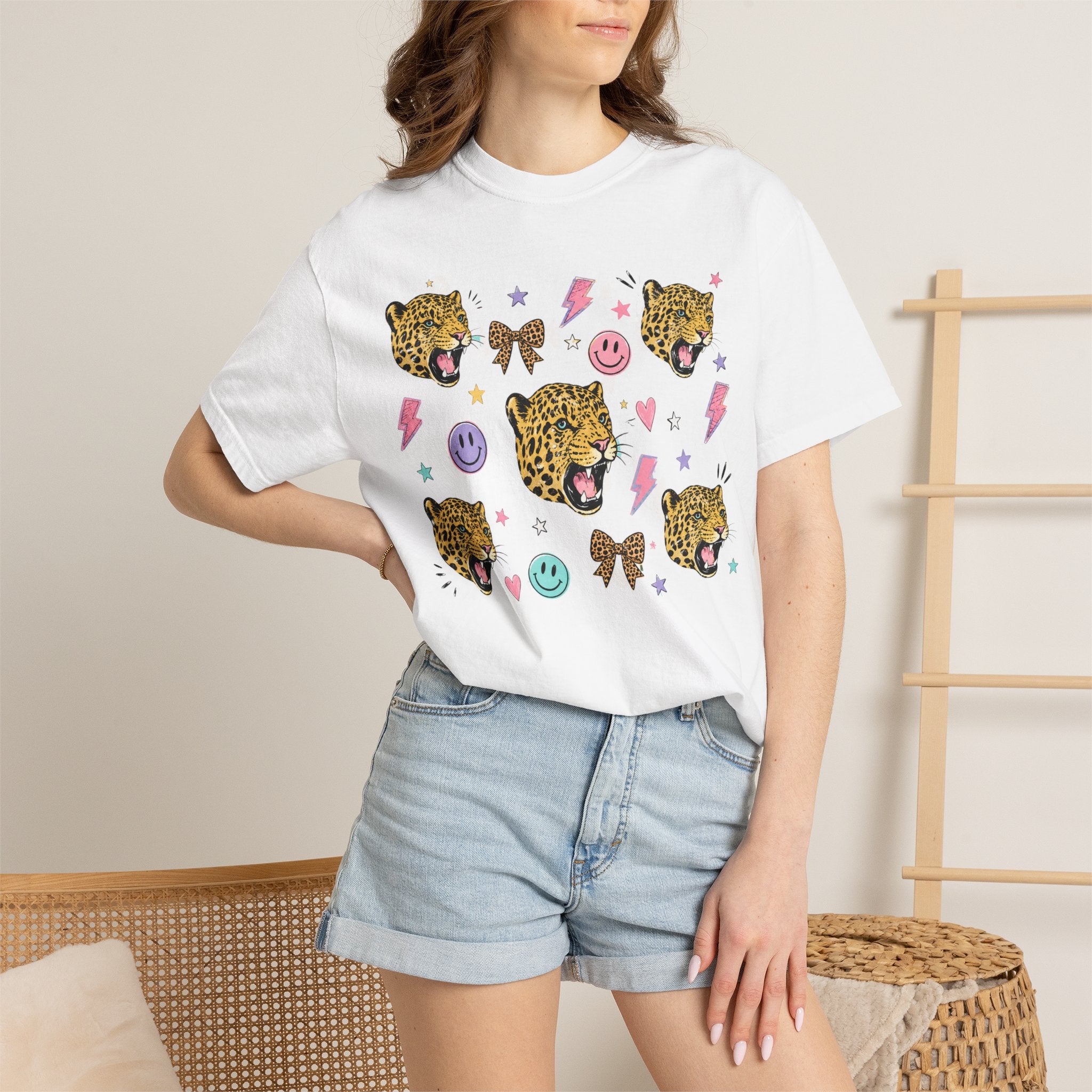 Retro Cheetah Tee
