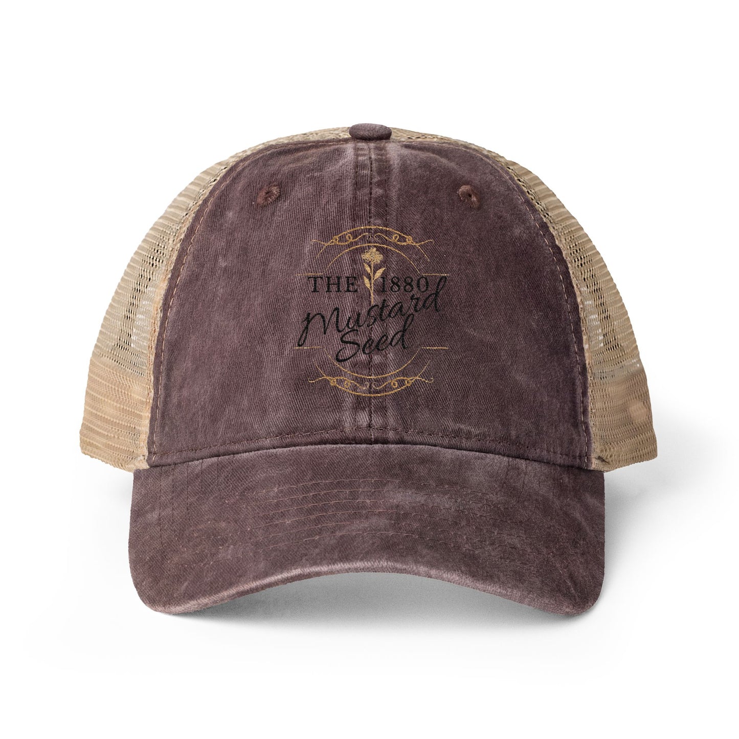 Mustard Seed Women's Washed Mesh-Back Cap