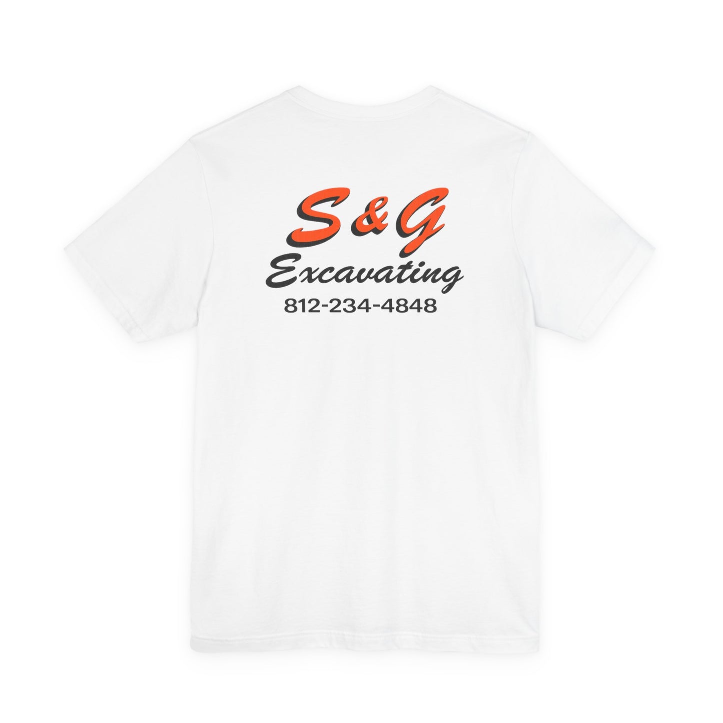S& G Excavating Short Sleeve Tee