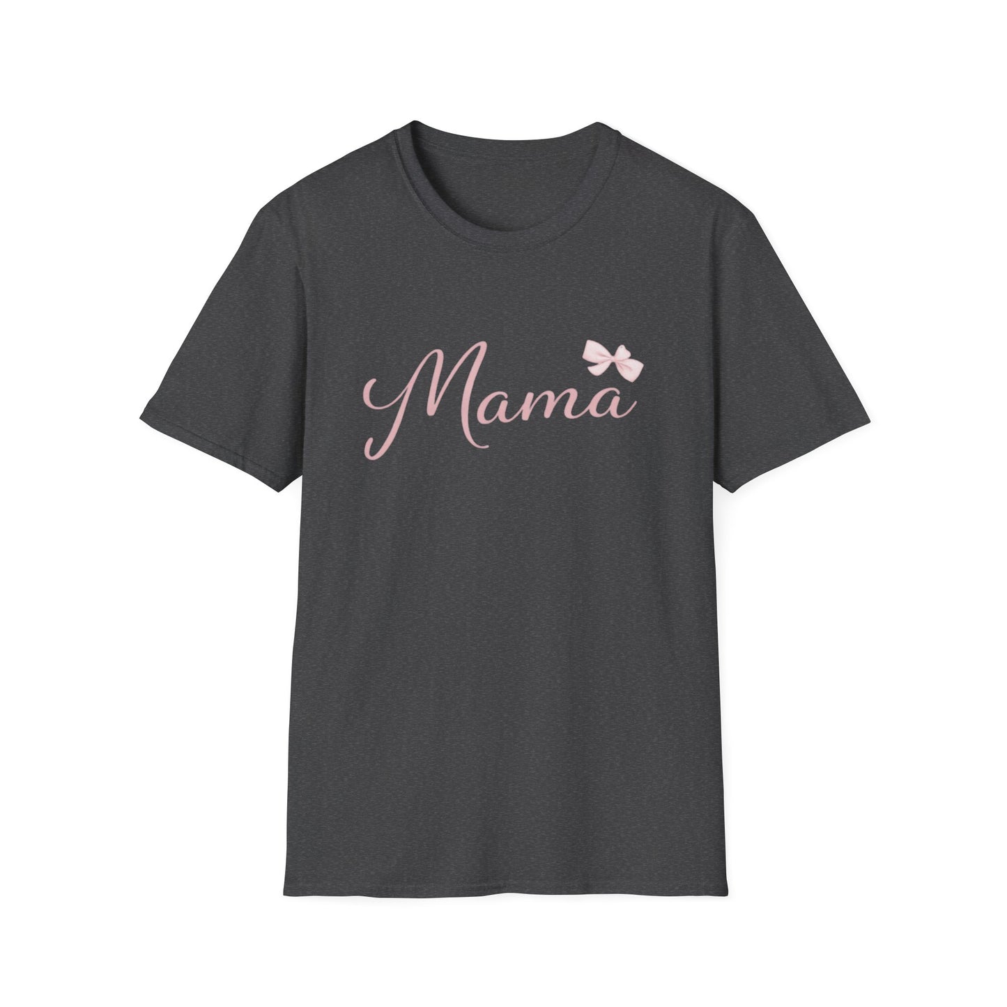 MAMA T-Shirt | pink calligraphy, motherhood tee | Matching MINI Tee