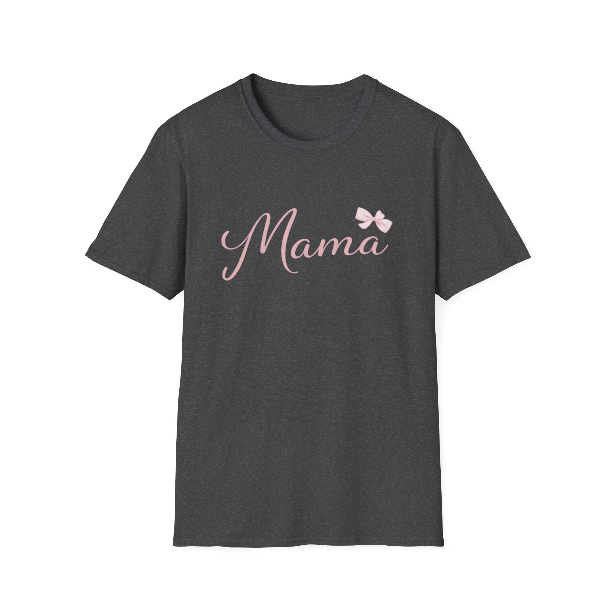 MAMA T-Shirt | pink calligraphy, motherhood tee | Matching MINI Tee